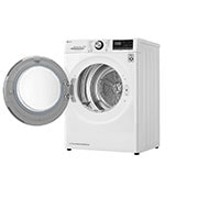 LG Suszarka LG | 9 kg | ThinQ | DUAL Invrter Heat Pump | Samoczyszczący się skraplacz | Programy antyalergiczne | Klasa A+++ | RC90V9AV3N, RC90V9AV3N