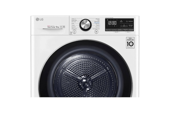LG Suszarka LG |biała| 9 kg | ThinQ| MRC90V9AV3N, MRC90V9AV3N