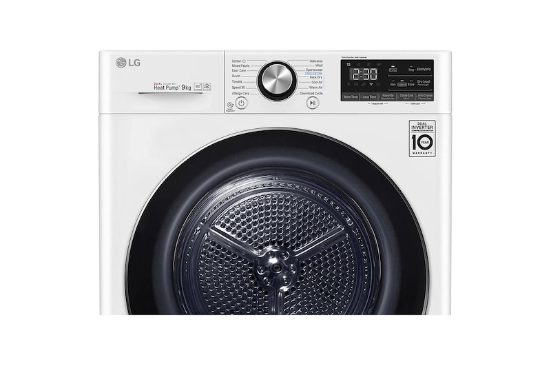 LG Suszarka LG |biała| 9 kg | ThinQ| MRC90V9AV3N, MRC90V9AV3N