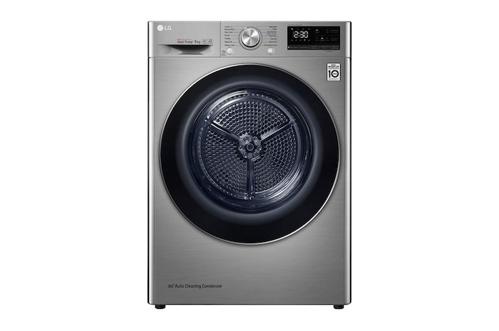 LG Suszarka |srebrna| 9 kg | ThinQ| RC90V9PV2N, RC90V9PV2N