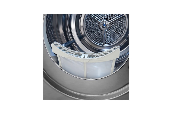 LG Suszarka |srebrna| 9 kg | ThinQ| RC90V9PV2N, RC90V9PV2N