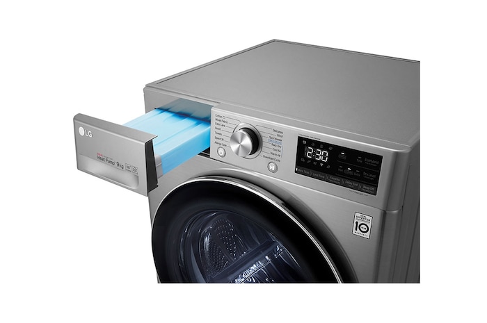 LG Suszarka |srebrna| 9 kg | ThinQ| RC90V9PV2N, RC90V9PV2N