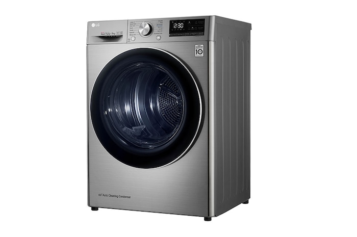 LG Suszarka |srebrna| 9 kg | ThinQ| RC90V9PV2N, RC90V9PV2N