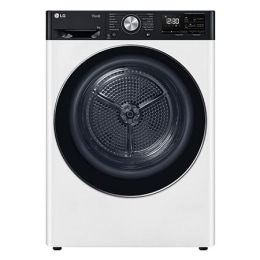Suszarka LG Vivace | biała | 9 kg | ThinQ | DUAL Inverter Heat Pump™ | Automatyczne czyszczenie skraplacza | RH90V9LV2N