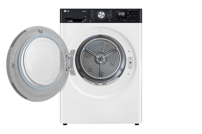 LG Suszarka LG Vivace | biała | 9 kg | ThinQ | DUAL Inverter Heat Pump™ | Automatyczne czyszczenie skraplacza | RH90V9LV2N, RH90V9LV2N