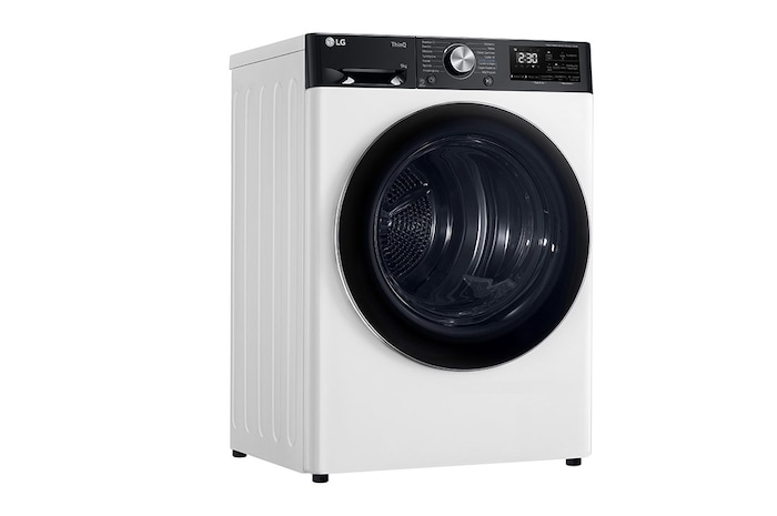 LG Suszarka LG Vivace | biała | 9 kg | ThinQ | DUAL Inverter Heat Pump™ | Automatyczne czyszczenie skraplacza | RH90V9LV2N, RH90V9LV2N