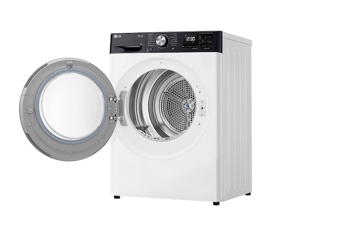 LG Suszarka LG Vivace | biała | 9 kg | ThinQ | DUAL Inverter Heat Pump™ | Automatyczne czyszczenie skraplacza | RH90V9LV2N, RH90V9LV2N