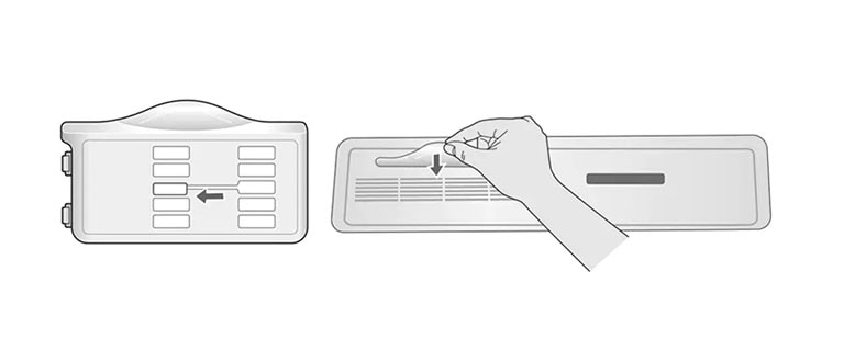 Stopień otwarcia można regulować za pomocą dźwigni sterującej na filtrze zapachowym. Im większe otwarcie, tym silniejszy zapach