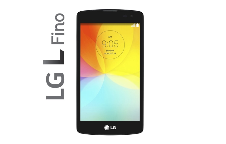 Wyświetlacz 4,5&#34; True IPS, czterordzeniowy procesor 1,2GHz, aparat 8 MP, bateria 1900 mAh Li-ion, funkcja Knock Code™ L Fino - widok z przodu