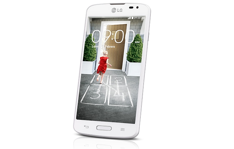 LG F70, EKRAN WVGA 4,5 ",ANDROID 4.4 KITKAT, LTE, QUAD CORE 1.2 GHZ, APARAT 5MP, WYMIENNY AKUMULATOR 2.440MAH, KOLOR CZARNY I BIAŁY, LG F70