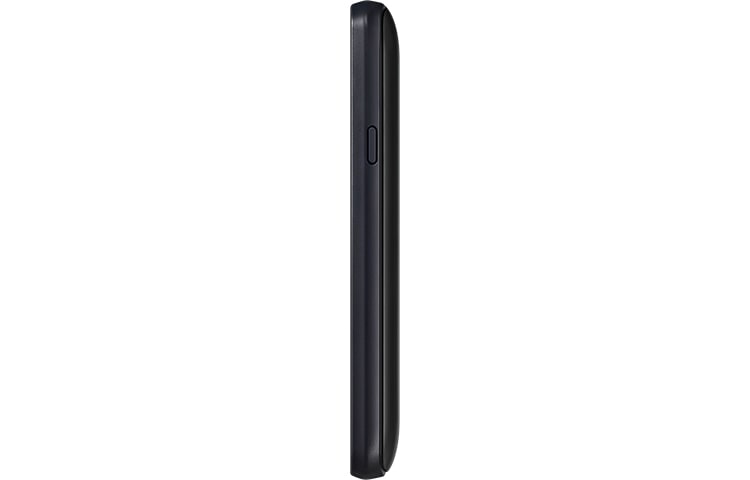 LG L50 Sporty, WYŚWIETLACZ IPS 4", DWURDZENIOWY PROCESOR 1,3 GHZ, ZINTEGROWANE ETUI SLIM GUARD, ANDROID ™ 4.4.2 KitKat, KNOCK CODE ™, DOSTĘPNE KOLORY: CZARNO-GRANATOWY ORAZ CZARNO-BIAŁY, LG L50 Sporty