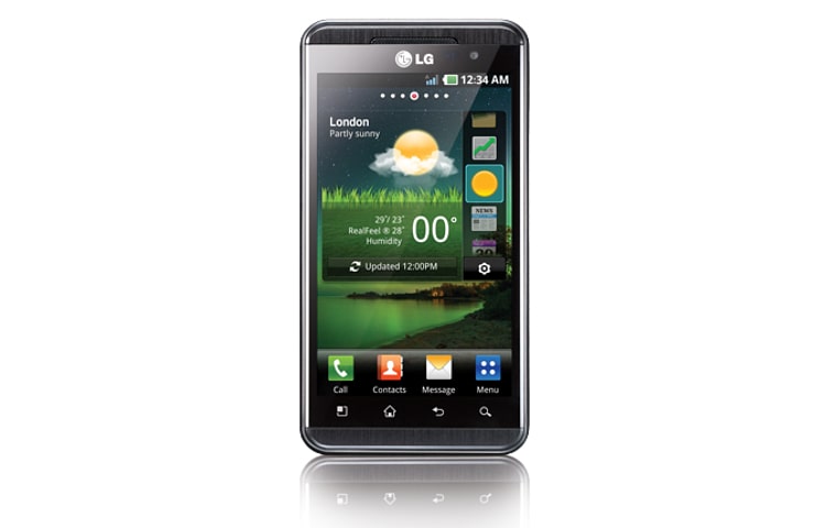 Telefon LG Swift 3D LG Swift 3D P920 - widok z przodu