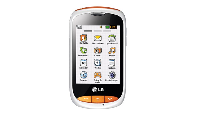 LG Cookie STYLE T310 LG-T310 - widok z przodu