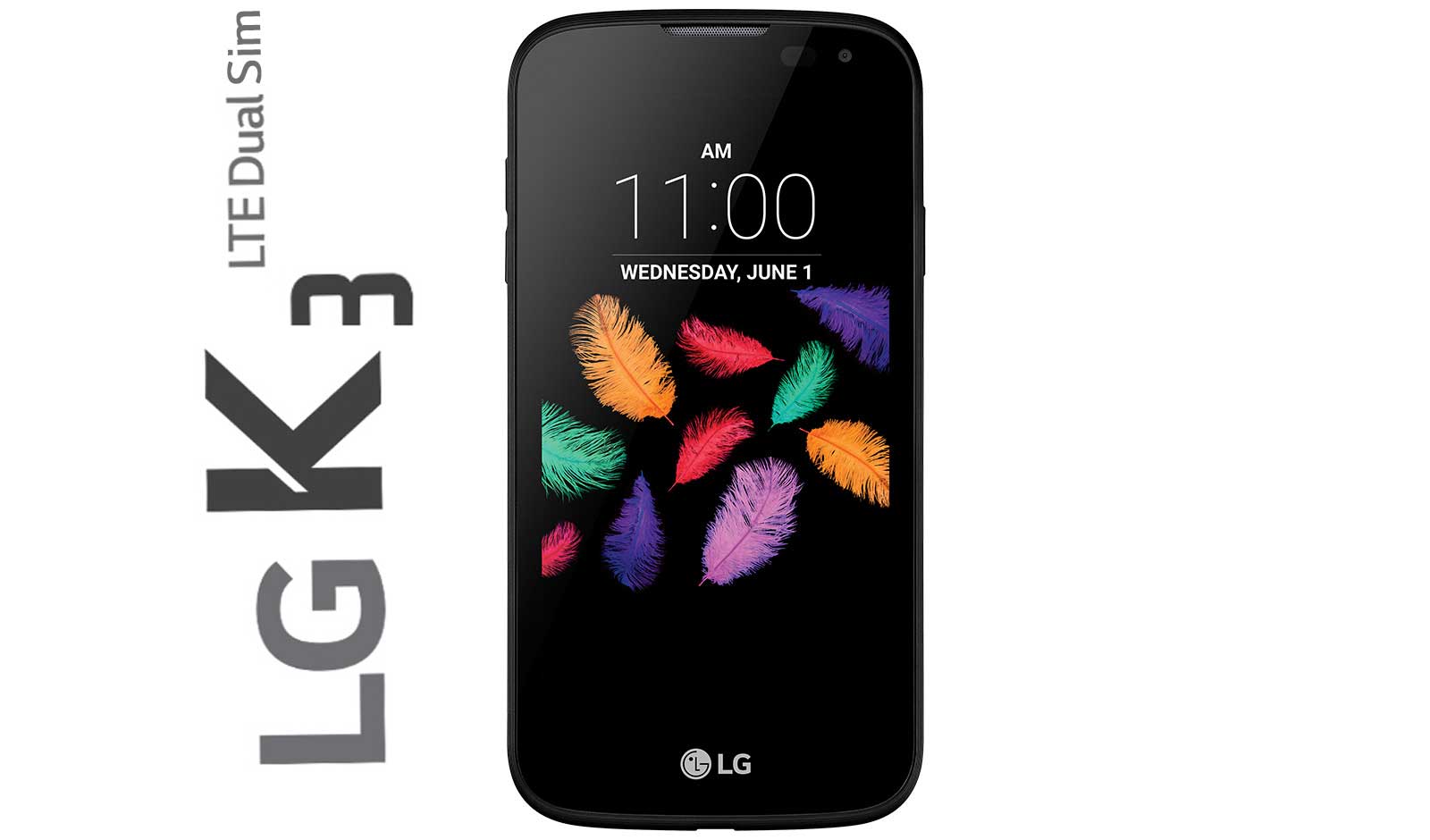 LG K3 LTE Dual SIM LG K3 LTE Dual SIM - widok z przodu