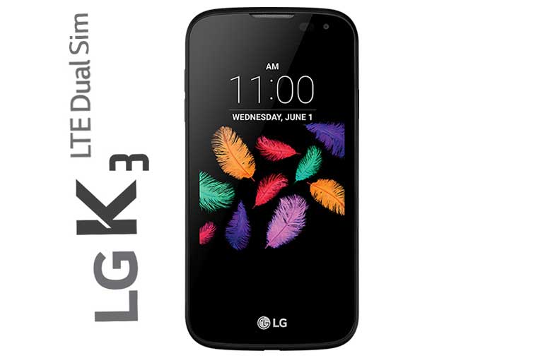 LG K3 LTE Dual SIM LG K3 LTE Dual SIM - widok z przodu