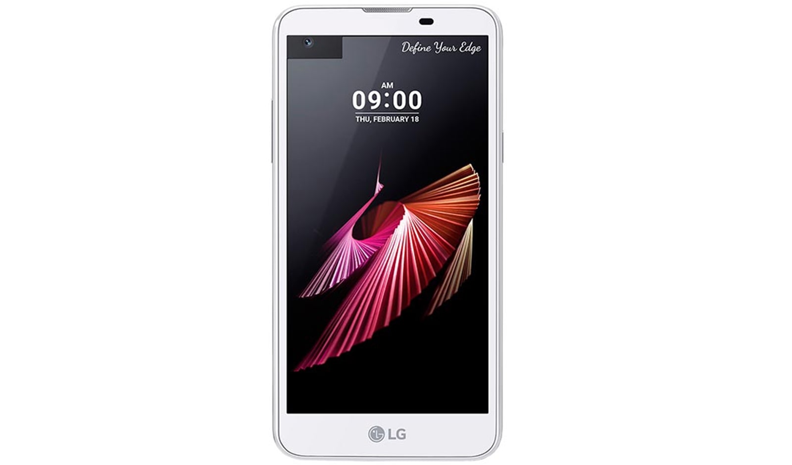 LG X Screen White LGK500N - widok z przodu