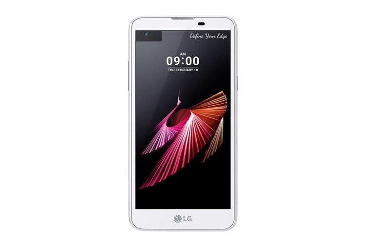 LG X Screen White LGK500N - widok z przodu