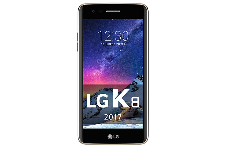 LG K8 (2017) K8 - widok z przodu