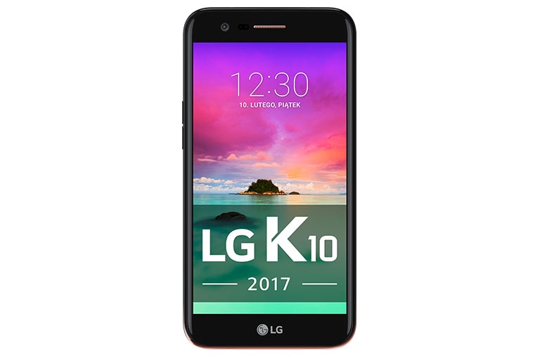 LG K10 (2017)  K10 - widok z przodu