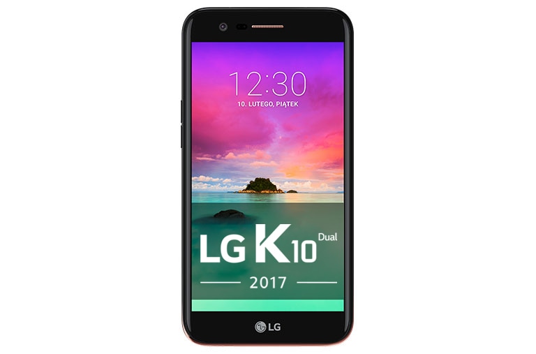 LG K10 Dual (2017)  K10 - widok z przodu