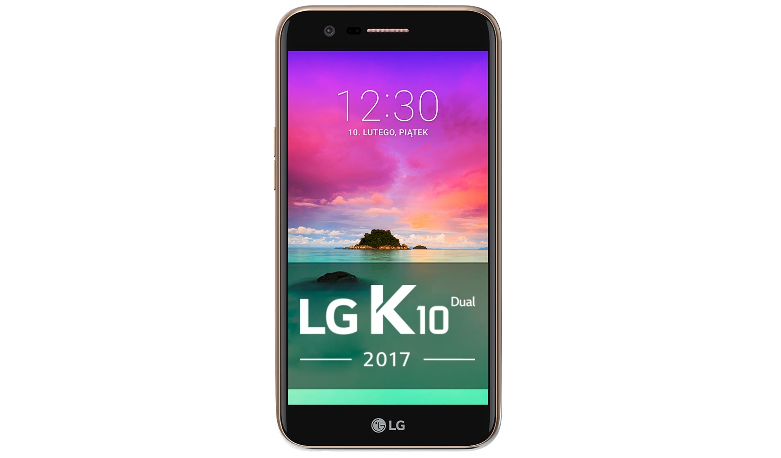 LG K10 Dual (2017) K10 - widok z przodu