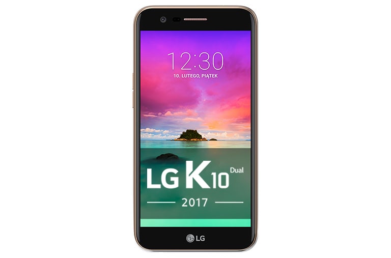 LG K10 (2017)  K10 - widok z przodu