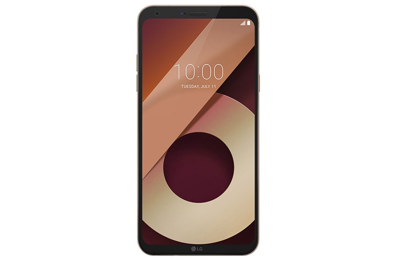 LG Q6 Złoty Q6 zloty - widok z przodu