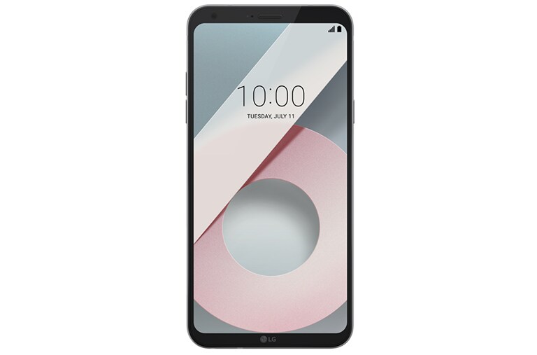 LG Q6 Biały Q6 bialy - widok z przodu