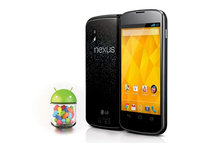 NEXUS 4 by LG Nexus 4 by LG - widok z przodu
