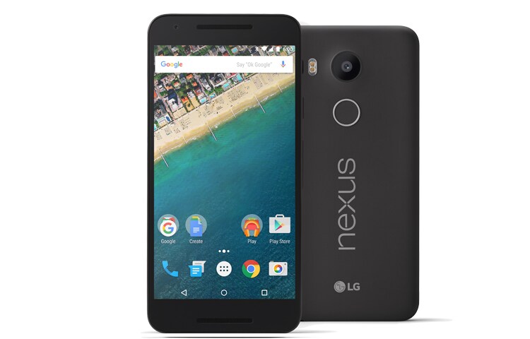 Nexus 5X Nexus 5X - widok z przodu