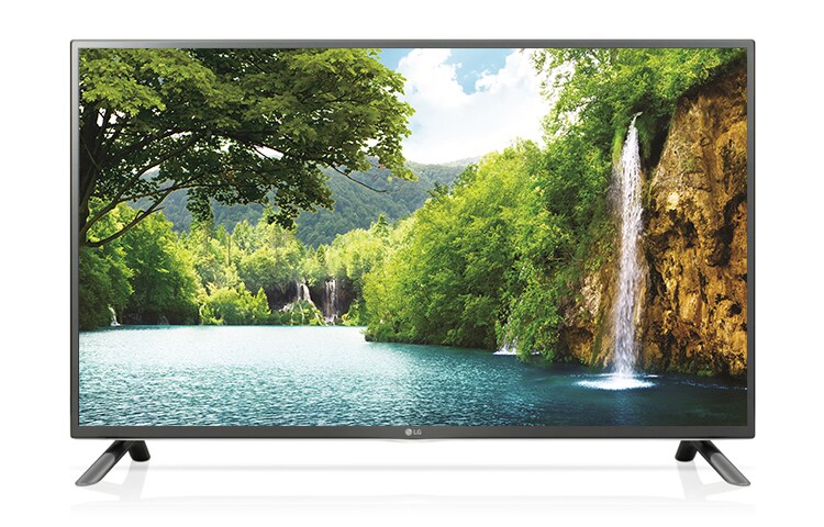 Telewizor LG z systemem webOS 32LF650V - widok z przodu