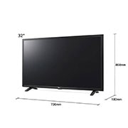 LG Telewizor LG 32" Full HD Smart TV z Active HDR AI TV ze sztuczną inteligencją, DVB-T2, 32LM6300, 32LM6300PLA