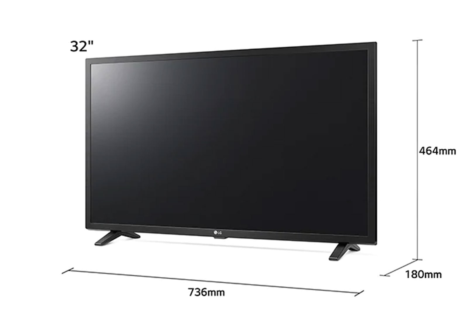 LG Telewizor LG 32" Full HD Smart TV z Active HDR AI TV ze sztuczną inteligencją, DVB-T2, 32LM6300, 32LM6300PLA