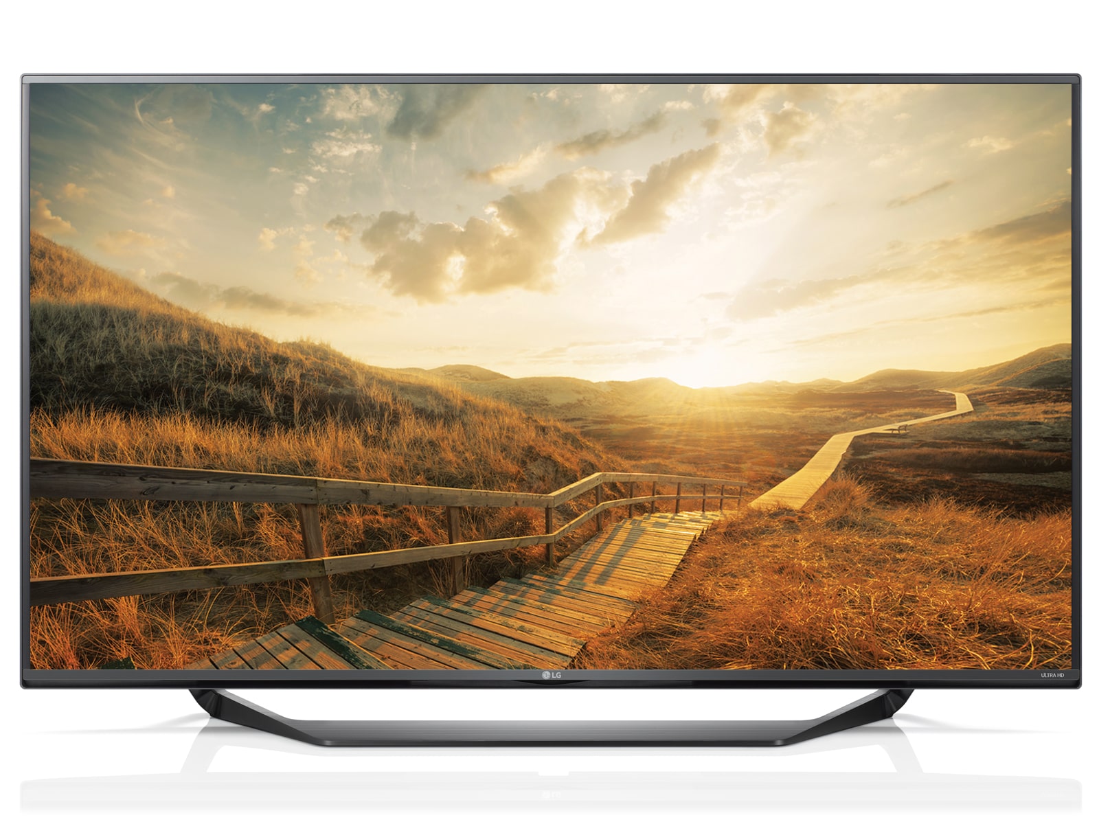Telewizor LG ULTRA HD 40&#39;&#39; UF675V 40UF675V - widok z przodu