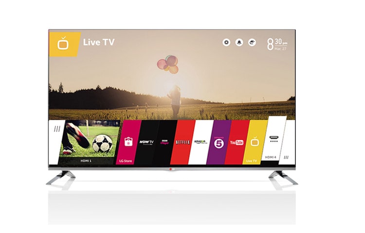 Telewizor CINEMA 3D Smart TV z systemem webOS 42LB670V - widok z przodu