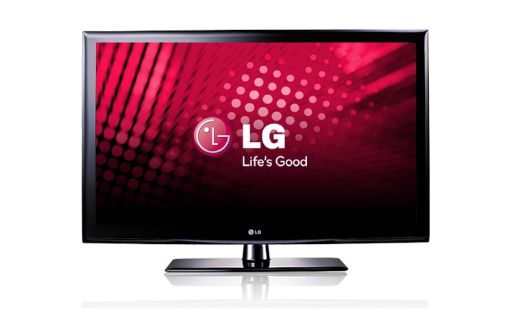 42-calowy telewizor LED HD 1080p z czterema wejściami HDMI i portem USB 42LE4500 - widok z przodu