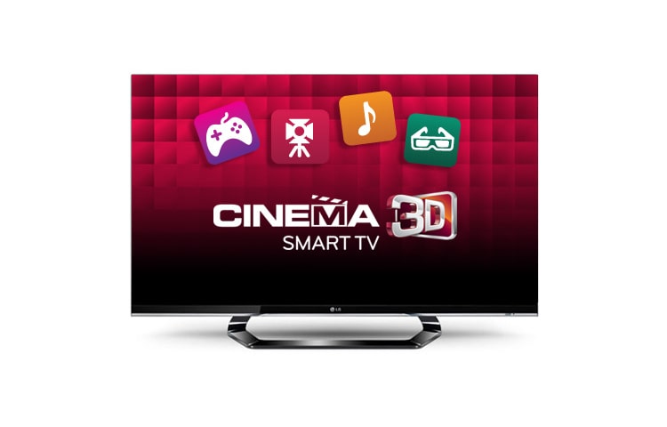Telewiozr LG Cinema 3D Smart TV 42LM660S 42LM660S - widok z przodu