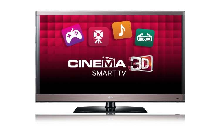 Telewizor LED Cinema 3D Smart TV 42LW570S 42LW570S - widok z przodu