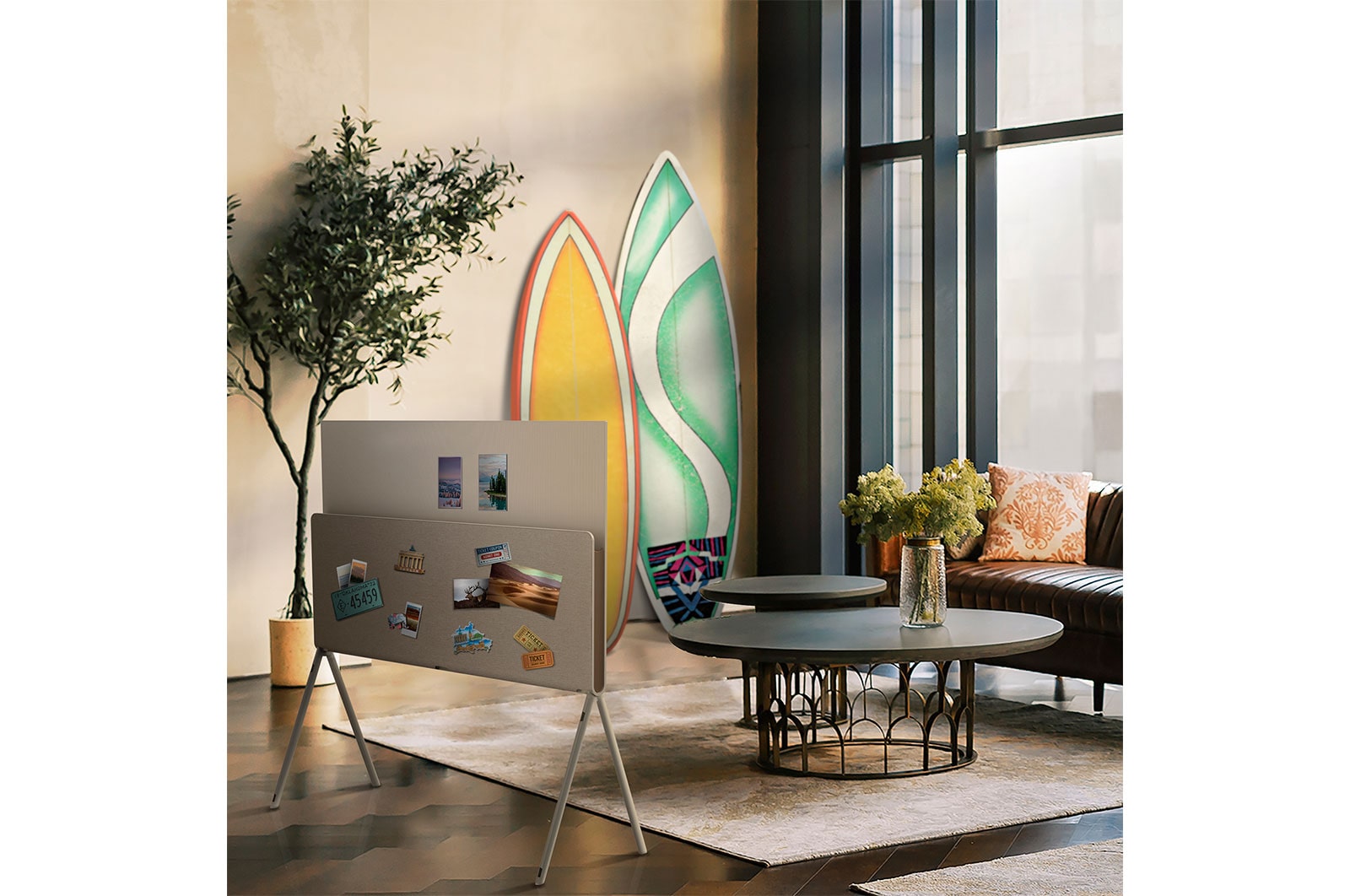 LG Telewizor Lifestyle LG 42" OLED evo 4K | Kolekcja Objet Pose, LX1, 42LX1Q6LA
