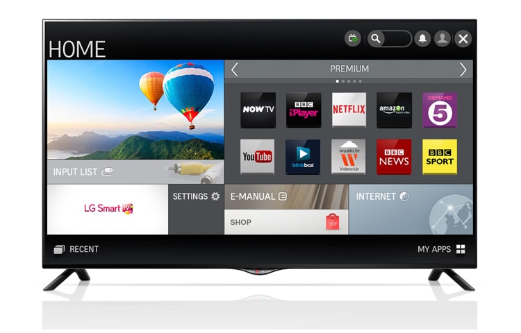 Telewizor 42UB820V, 42&#34;, Ultra HD 4K, Smart TV, Panel IPS 42UB820V - widok z przodu