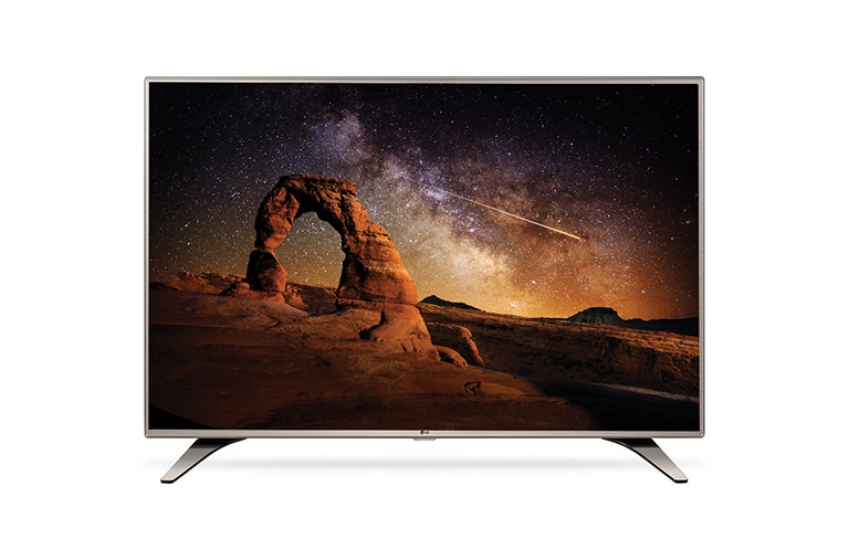 43&#34; LG LED TV, Full HD, Smart TV WebOS 3.0 43LH615V - widok z przodu