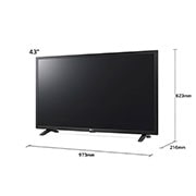 LG Telewizor LG 43" Smart TV z Active HDR AI TV ze sztuczną inteligencją, DVB-T2, 43LM6300, 43LM6300PLA