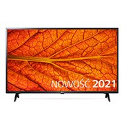 Telewizor LG 43&#34; Smart TV z Active HDR AI TV ze sztuczną inteligencją, DVB-T2, 43LM6370 43LM6370PLA - widok z przodu