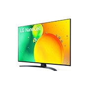 LG Telewizor LG 43” NanoCell 4K 2022 AI TV ze sztuczną inteligencją, DVB-T2/HEVC, 43NANO76, 43NANO763QA