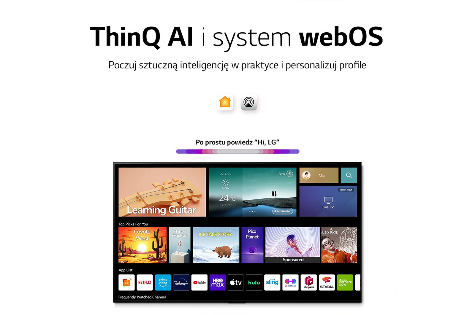 LG Telewizor LG 43” NanoCell 4K 2022 AI TV ze sztuczną inteligencją, DVB-T2/HEVC, 43NANO76, 43NANO763QA