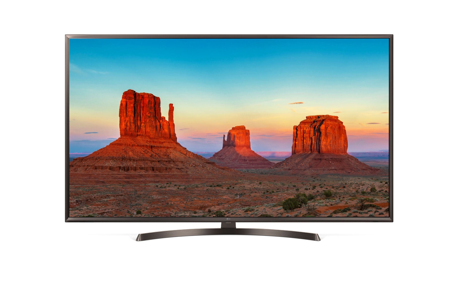 Telewizor LG 43&#34; 4K Smart TV HDR 43UK6400 43UK6400PLF - widok z przodu