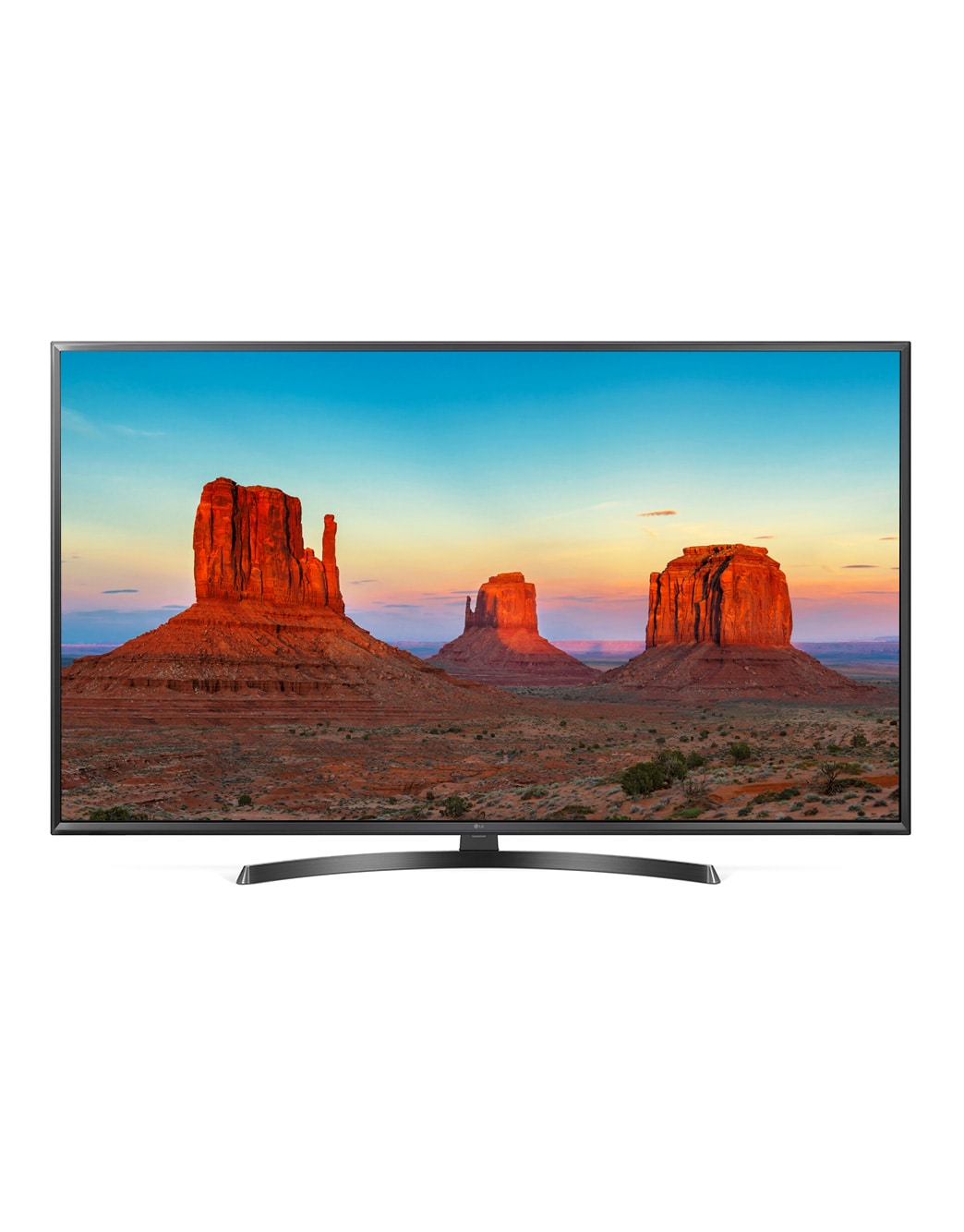 Telewizor LG 43&#34; 4K Smart TV z Active HDR AI TV ze sztuczną inteligencją 43UK6470 43UK6470PLC - widok z przodu