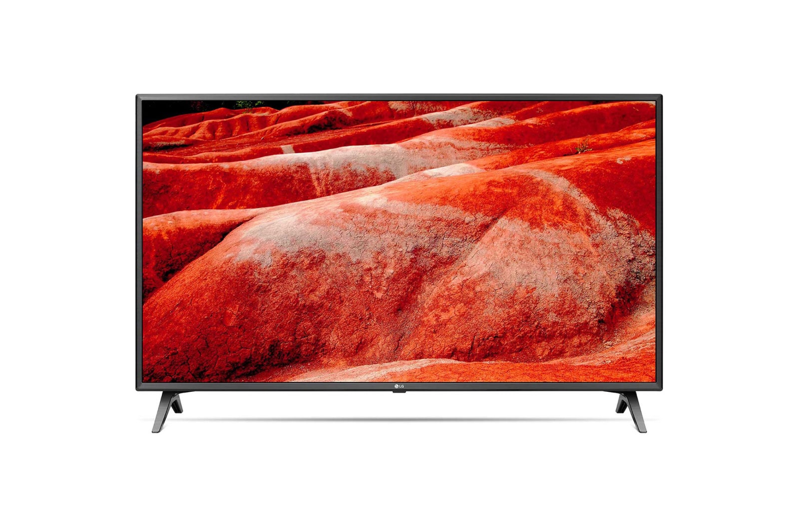 Telewizor LG 55&#34; IPS 4K Active HDR AI TV ze sztuczną inteligencją 43UM7500 43UM7500PLA - widok z przodu