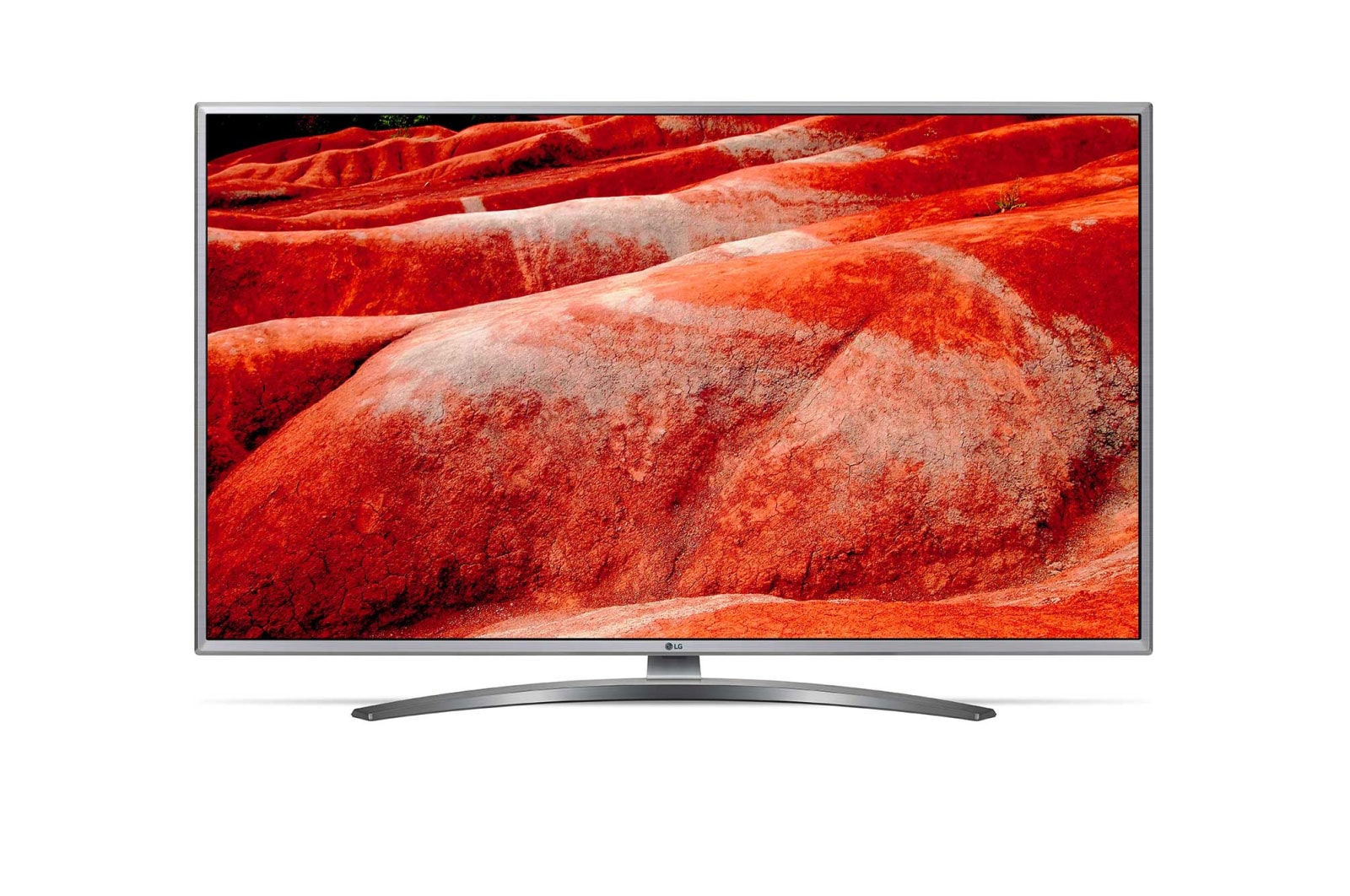 Telewizor LG 43&#34; 4K Smart TV z Cinema HDR AI TV ze sztuczną inteligencją 43UM7600 43UM7600PLB - widok z przodu