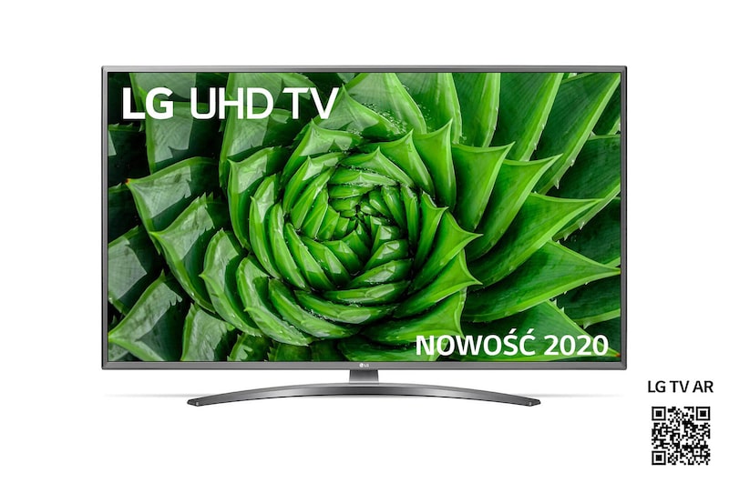 LG Telewizor LG 43” UHD 4K 2020 AI TV ze sztuczną inteligencją 43UN8100, 43UN81003LB